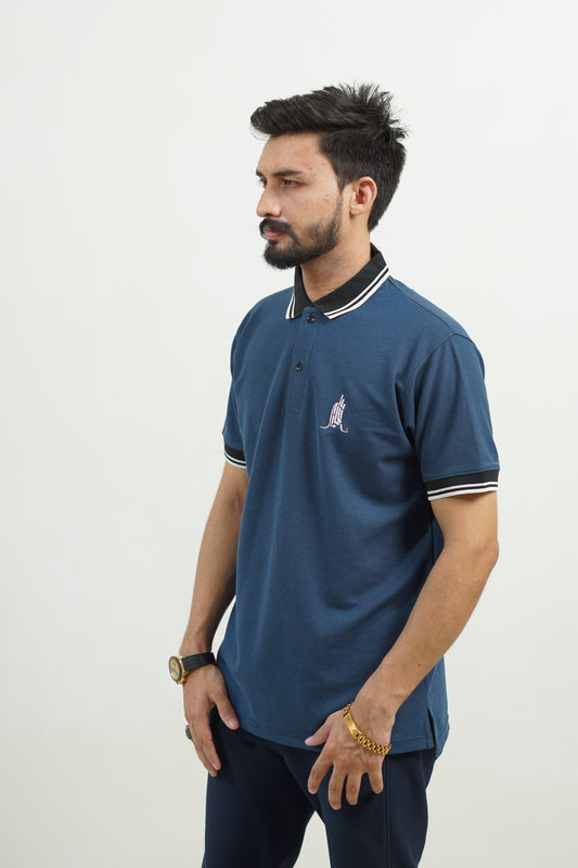 half sleeve men cotton polo t-shirt